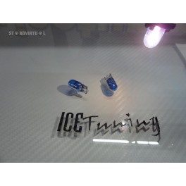 Lampadas Minimos / Matricula / interior T10 W5W 5w, 5500k Diamond Blue CAN BUS