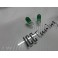 Lampadas Minimos / Matricula / interior T10 W5W 5w, Verde CAN BUS