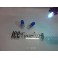 Lampadas Minimos / Matricula / interior T10 W5W 5w, Azul CAN BUS