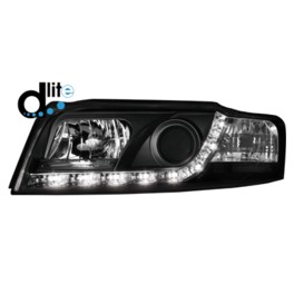 D-LITE headlights AUDI A4 8E DAYTIME RUNNING LIGHT R87