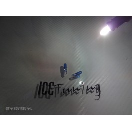 Lampadas interior / tablie T5 1,2w, 5500k Diamond Blue CAN BUS