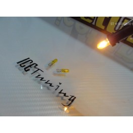 Lampadas interior / tablie T5 1,2w, amarelo 3200k CAN BUS
