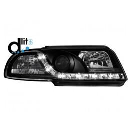 DAYLINE headlights AUDI A4 B5 95-98 _drl-optic _ chrome