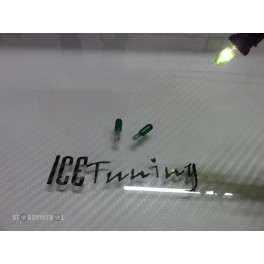 Lampadas interior / tablie T5 1,2w, verde CAN BUS