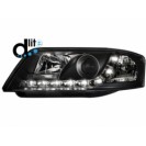 DAYLINE headlights AUDI A6 4B 97-01 _drl-optic _ chrome