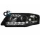 DAYLINE headlights AUDI A6 4B 97-01 _drl-optic _ chrome