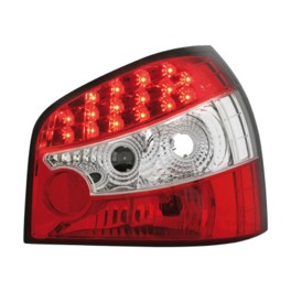 LED taillights Audi A3 8L 09.96-04 _ red/transparente