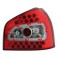 LED taillights Audi A3 8L 09.96-04 _ red/crystal