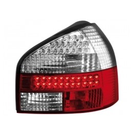 LED taillights Audi A3 8L 96-04 _ red/crystal