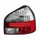 LED taillights Audi A3 8L 96-04 _ red/crystal