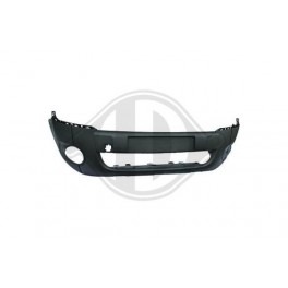 P&aacute;raChoquesF (4013651) Citroen Berlingo B9 with hole(s) for fog lights, Black, 92-08