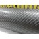 Papel / Vinil De Carbono Antracite 4D Rolo Com 2m X 0.50m