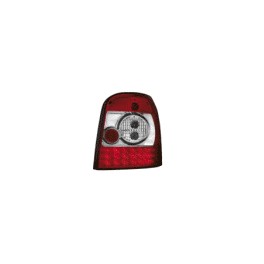 LED taillights Audi A4 B5 Avant 7.95-9.01 _ red/crystal