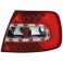 LED taillights Audi A4 B5 Lim. 95-99 / 99-01_ red/crystal