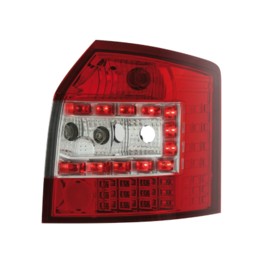 LED taillights Audi A4 B6 Avant 01-04 _ red/crystal