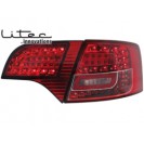 LITEC LED taillights Audi A4 Avant B7 04-08 _ red/crystal
