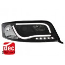 D-LITE evo headlights AUDI A6 4B 01-04_drl_black