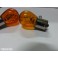 Lampada Para Pisca 21W BA15S / Polo Centrado, Laranja 12V