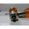 Lampada 21W BAU15S / Polo Descentrado, Laranja 12V