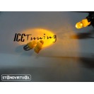 Led T10 / W5w Amarelo 0.3W, 12LUMENS C/1 Ano De Garantia