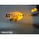 Led T10 / W5w Amarelo 0.3W, 12LUMENS C/1 Ano De Garantia