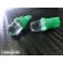Led T10 / W5w Verde 0.3W, 12LUMENS C/1 Ano De Garantia