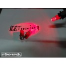 Led T10 / W5w Vermelho 0.3W, 12LUMENS C/1 Ano De Garantia