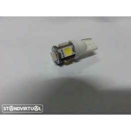 Led T10 / W5w Branco 1.5W, 100LUMENS C/1 Ano De Garantia