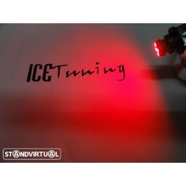 Led T10 / w5w Vermelho 1W, 32LUMENS c/1 ano de garantia