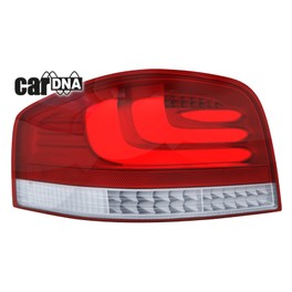 carDNA LED taillights Audi A3 8P 03-09 _ silver/red/clear