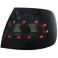 LED taillights Audi A4 B5 Lim. 95-01_black