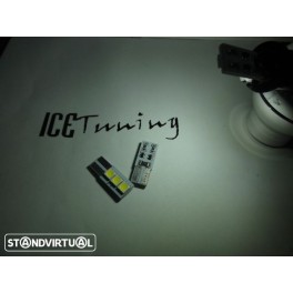 Led T10 / W5w Branco 1.3W, 70LUMENS IDEAL PARA INTERIORES E PORTAS, Sem Polaridade