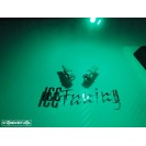 Led T10 / W5w Verde 1.5W, 100LUMENS C/1 Ano De Garantia