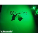 Led T10 / W5w Verde 1W, 65LUMENS C/1 Ano De Garantia