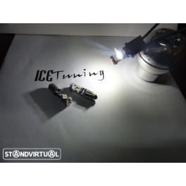 Led Can Bus BA9S / 4w C/Casquilho Branco 1.5W, 80LUMENS C/1 Ano De Garantia