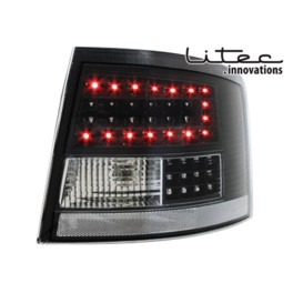 LITEC LED taillights Audi A6 Avant _ black 12/97-01/05 4B