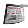 LITEC LED taillights Audi A6 Avant _ crystal 12/97-01/05 4B