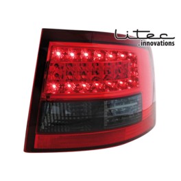 LITEC LED taillights Audi A6 Avant _red/black 12/97-01/05 4B