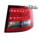 LITEC LED taillights Audi A6 Avant _red/crystal 12/97-01/05