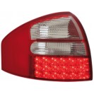 LED taillights Audi A6 97-04 _ red/crystal