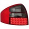 LED taillights Audi A6 97-04 _ red/crystal