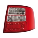 LED taillights Audi A6 Avant _ red/crystal 12/97-01/05 4B
