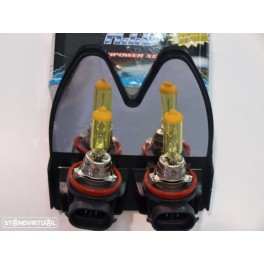 Lampadas De Halogenio De Cor Amarela H8 35W 3000k C/Garantia 6 Meses