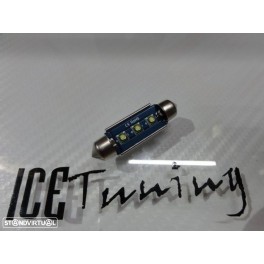 Led Can Bus C5W / SV8,5 (11x42mm) Branco 1.95W, 360 LUMENS 12-24V LED EPISTAR