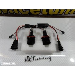 Lampadas H8 Em Leds Para Angel Eyes Bmw E60, E61 LCI, E63, E64, 20W 1120 Lumens