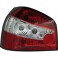Tail lights Audi A3 8L Red/Clear