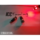 Led T10 / W5w Strobe Vermelho 1.5W, 155LUMENS C/1 Ano De Garantia