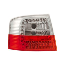 LED Tail lights Audi A6 B4 Avant 12/97-1/05 Red/Clear