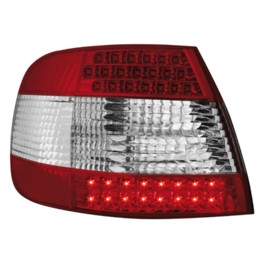LED taillights Audi A4 B5 Lim. 95-10.00 _ red/crystal