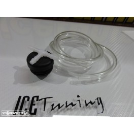 Kit De Tubo 2M + Uni&atilde;o T Para Man&oacute;metro Da Press&atilde;o Do Turbo Ou V&aacute;cuo